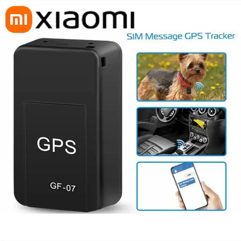 Anti Lost Tracker Gps Locator Anti Lose Tracker Item Locator Anti Lost Locator Xiaomi Mini GF07 Style Gps Positioner RealTime Tracking Remote Vehicle Positioning Mobilerecording Anti-Loss
