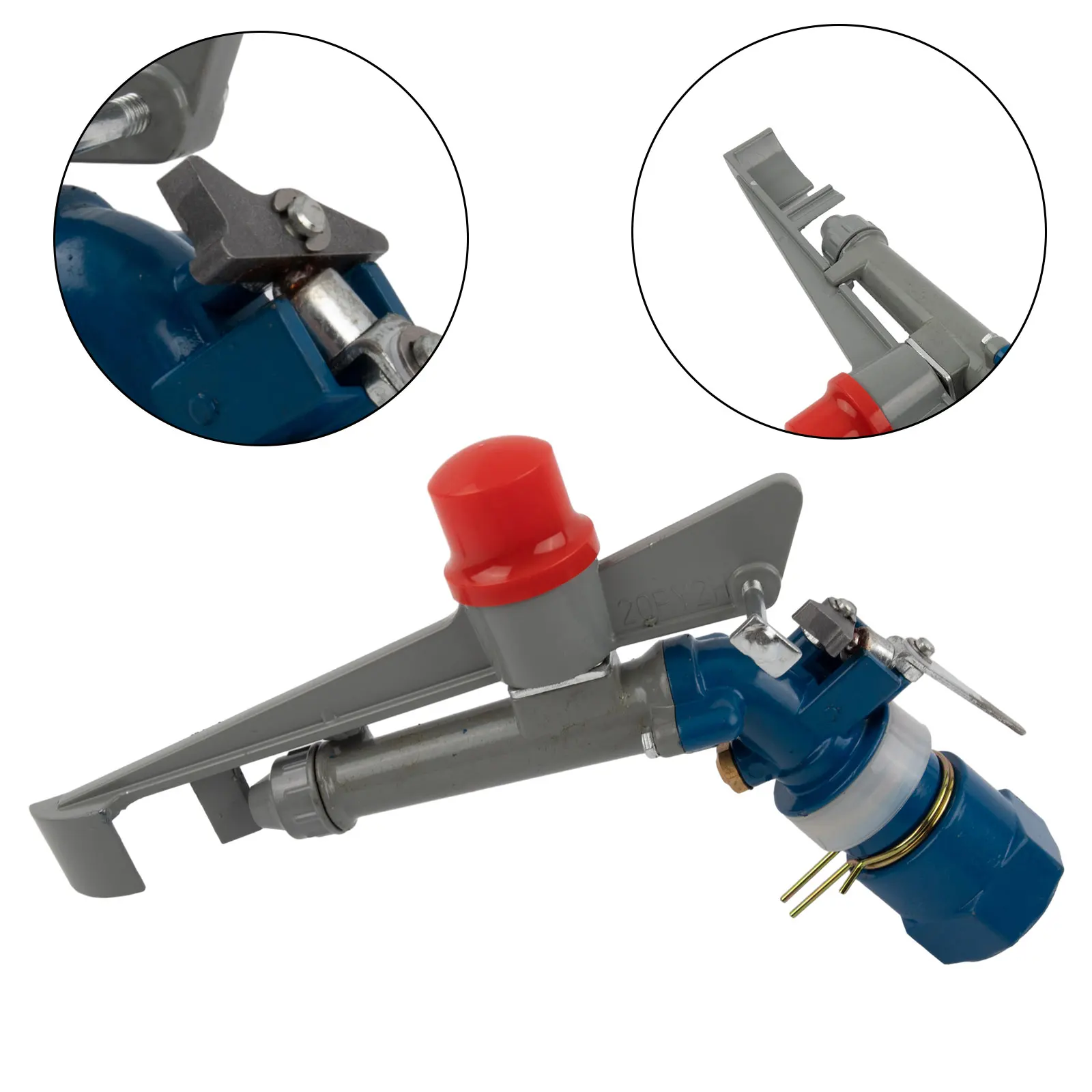 Female Thread Big Covering Range Sprinklers Farm Garden Irrigation Sprinkler Watering Rain Gun Metal Lawn Park Sprinkler
