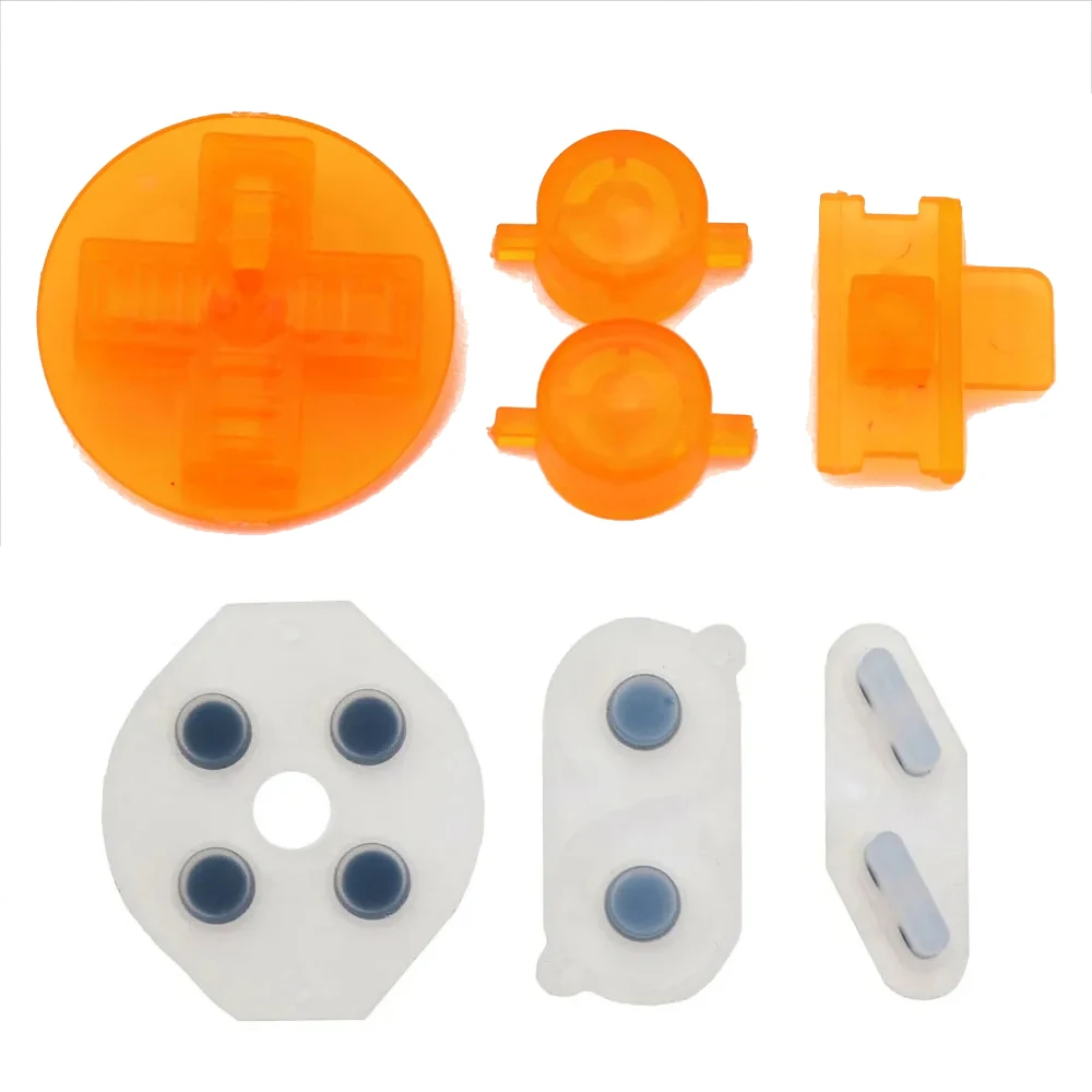 Rubber Conductive D-Pad and Button Set Replacement
