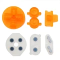 Clear orange button