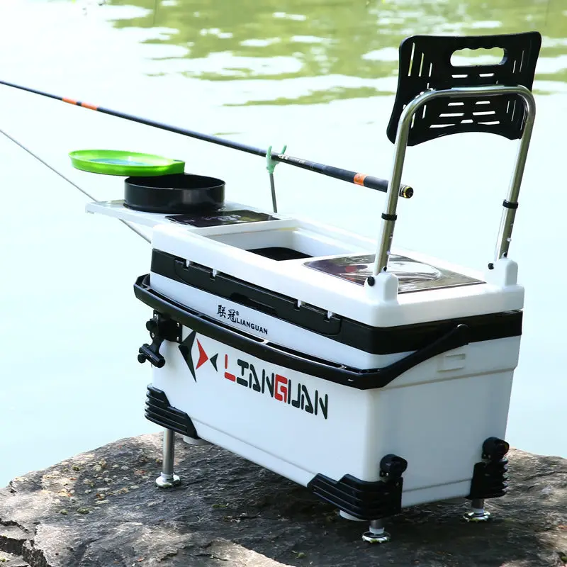 2021 New Fishing Box Multifunction Fishing Tool Box Fishing Tackle Fishing Barrel Box 36 Litres