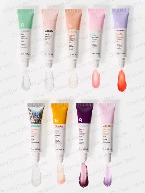 Glossier Balm Dotcom Lip Balm Coconut Rose Mint Berry Mango Cherry Birthday  Makeup Accessories - AliExpress