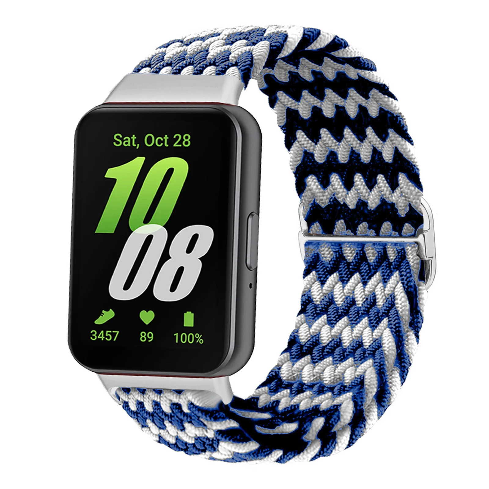 Samsung Galaxy Fit 3 Braided Nylon Adjustable Sport Strap Bracelet