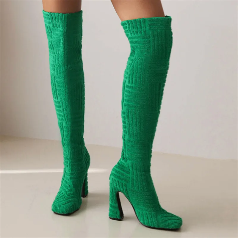 New Women Boots Winter 2022 Designer Luxury Fashion Zipper Women Shoes