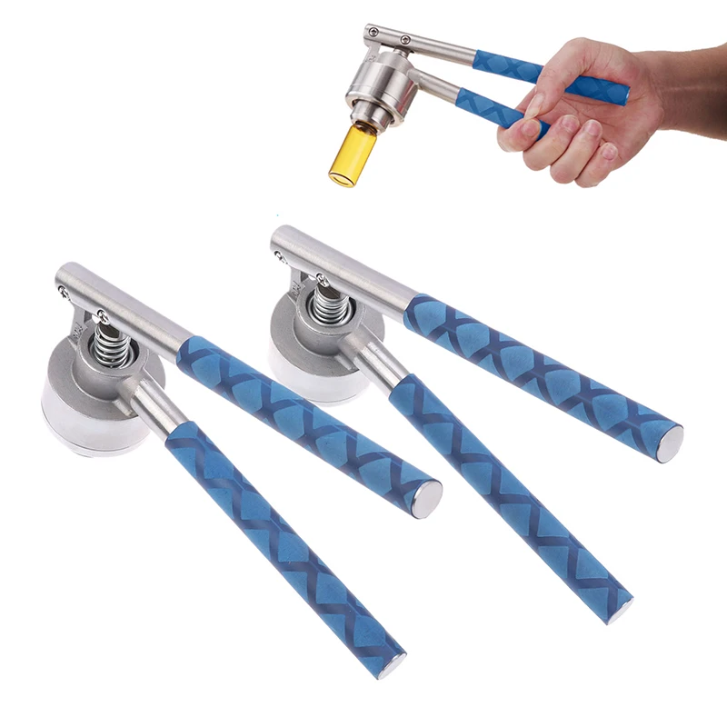 Vial Crimper Handheld Perfume Spray Bottle Crimper Glass Bottle Sealing Machine Capper Cap Crimping Tools 13/15/20mm