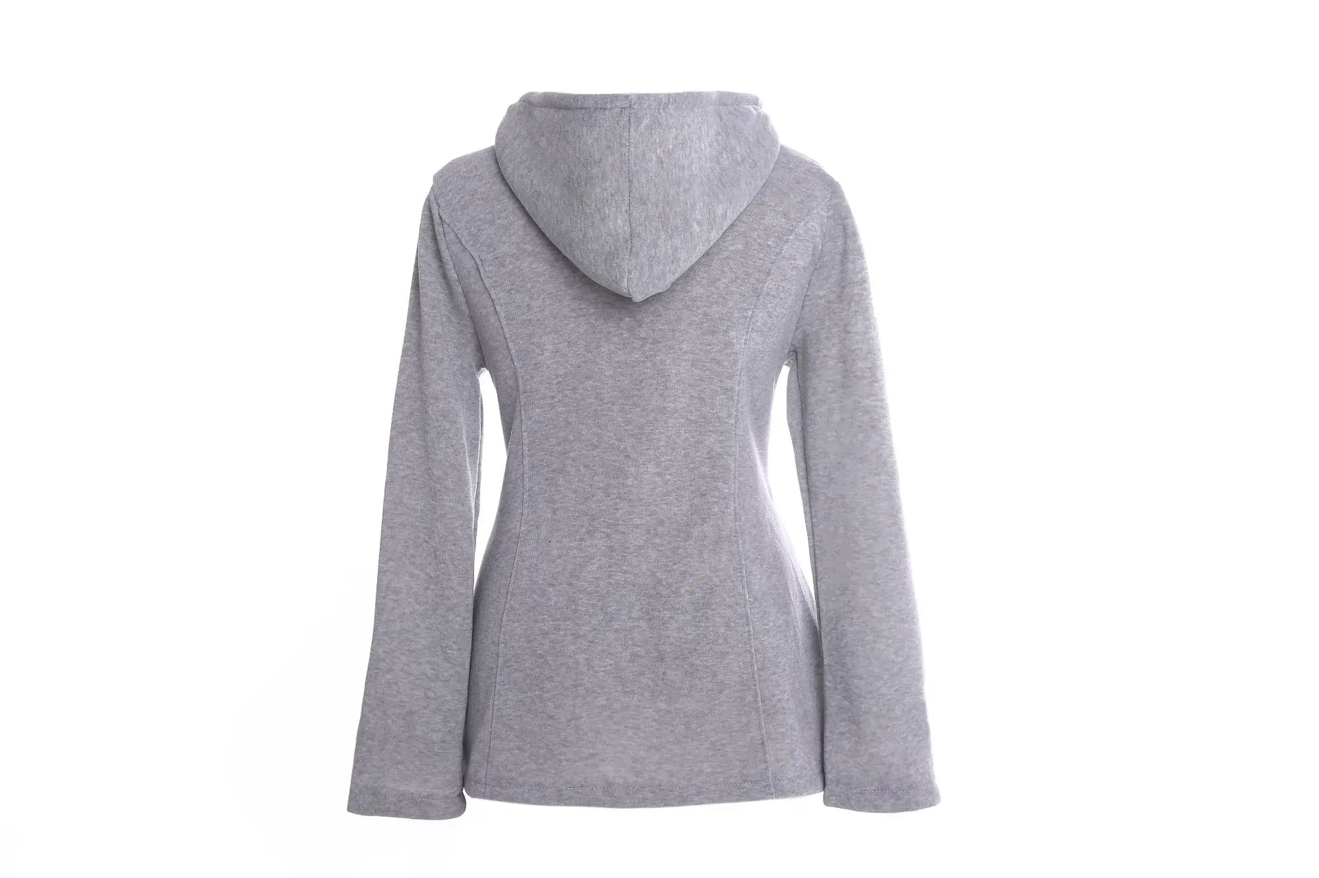 Best Selling Amazon Hooded Classic Cow Horn Button Jacket Cotton Coat Autumn/Winter Parkas Fashion Outerwear