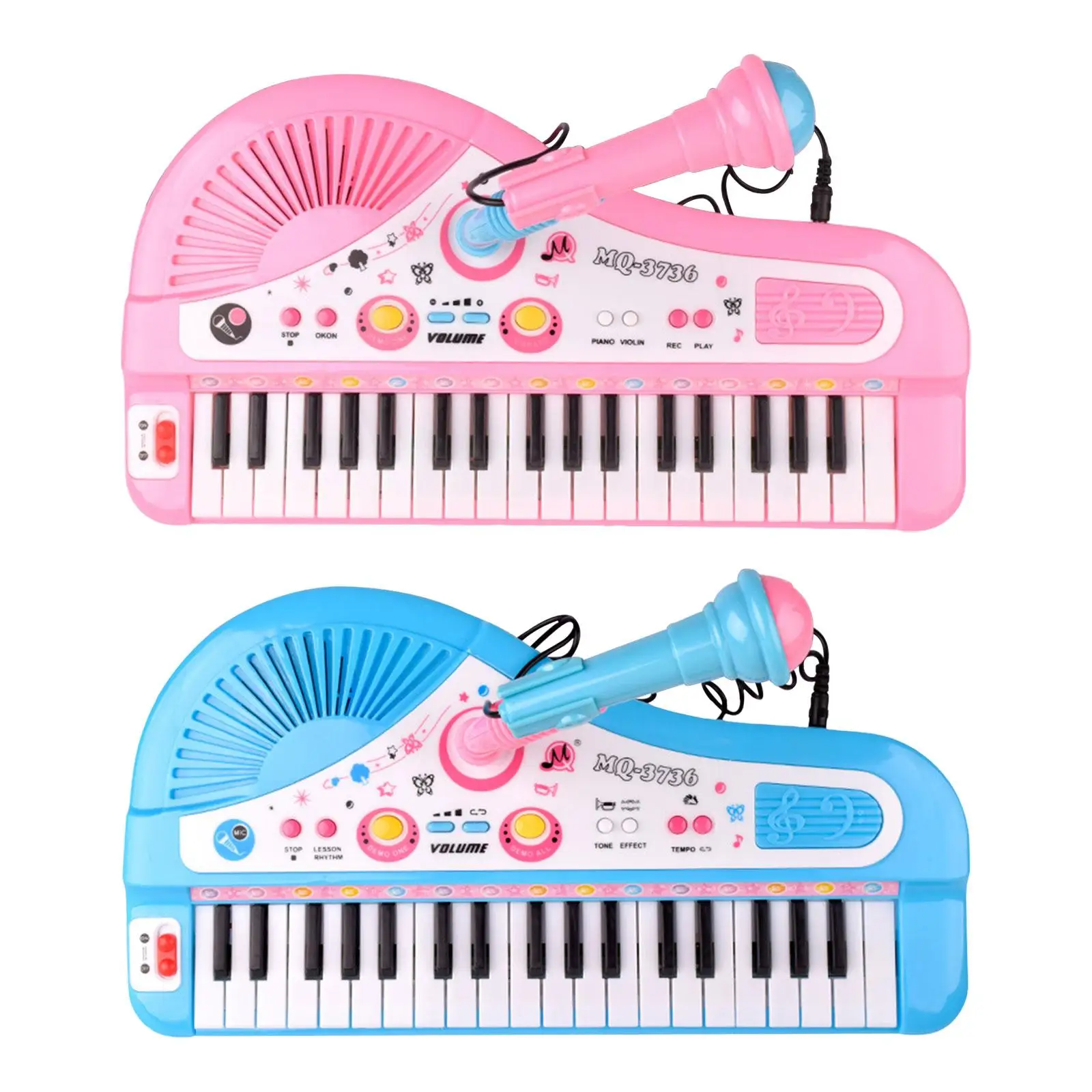 

Electronic Pianos Multi Functional Electronic Piano 37 Keys Piano for Beginners Age 3-5 3 4 5 6 Year Old Boys Girls