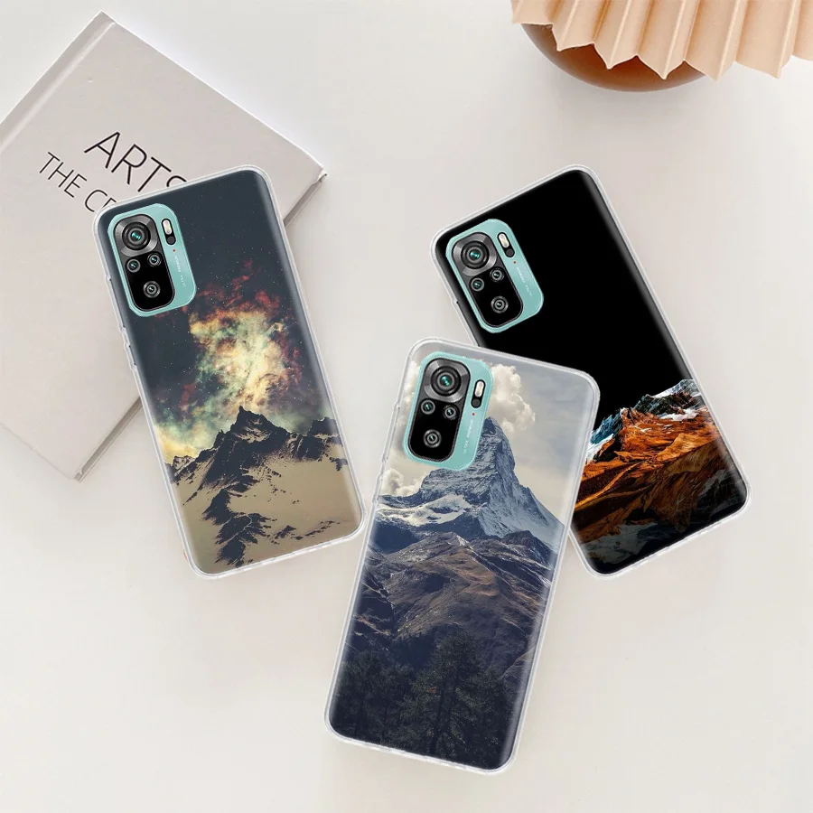 

Vintage Mountain Phone Case For Xiaomi Poco X5 X4 GT X3 NFC Pro 5G M5 M5S M4 M3 Mi A1 A2 A3 F3 F2 F1 Note 10 Lite CC9E CC9 Cover