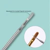 1Pcs Nail Pen Cleaning Comb Stainless Steel Eyelash Picking Stick with Comb Curling Eyelash Assistant Assisted Grafting Combing 3
