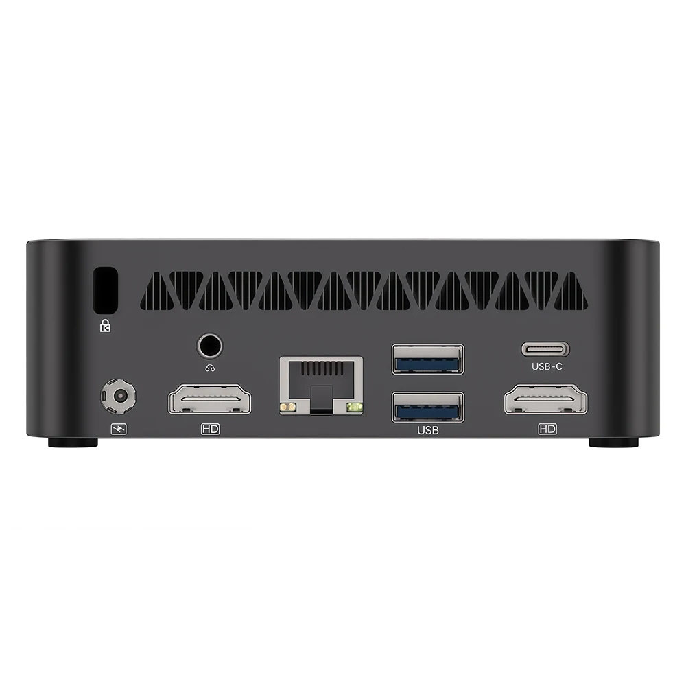 SOYO Mini PC Y5 Air Intel Core i5 4th CPU with 8GB RAM 128GB M.2 SSD Mini Desktop Computer Dual 4K Display, WiFi 5, BT4.2, USB-C