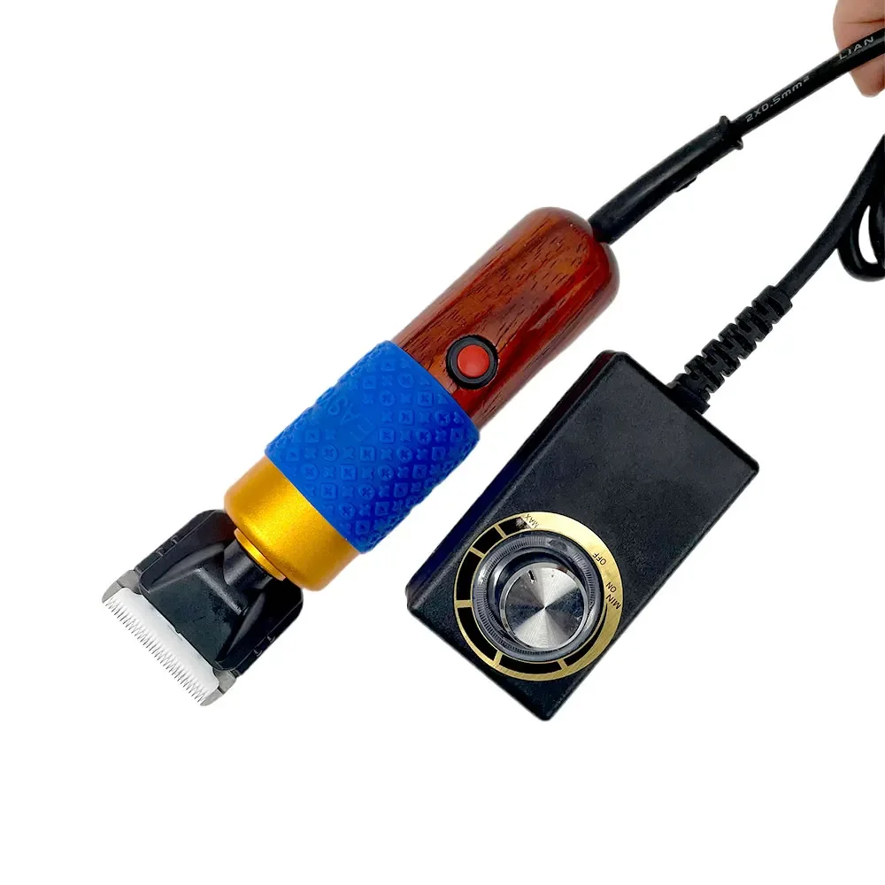 200W Electric Trimmer Carpet Clipper Tufting DIY Trimming Tools with Stepless Knob 100V-240V Electric Pet Scissors Dog Clippers