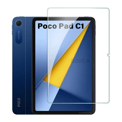 Premium Tempered Glass Screen Protector for 9.7 - Inch Tablets - Anti - Scratch HD Clear Protective Film (Xiaomi Poco Pad C1)