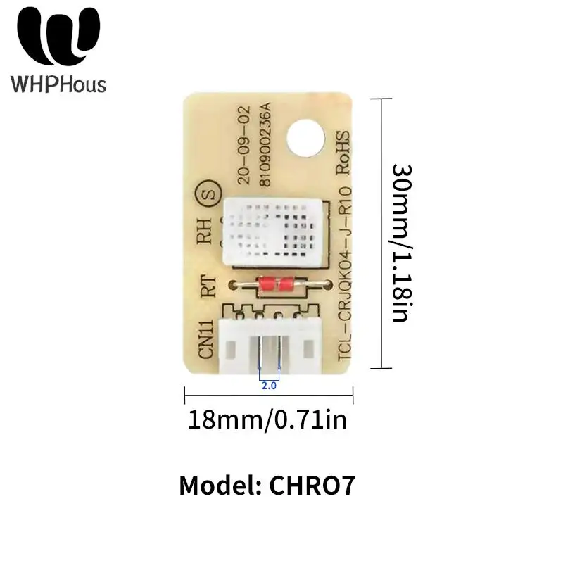 1PCS CHR07 Dehumidifier Humidity Sensor Board Temperature And Humidity Probe For Humidifier