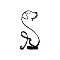 Dog Art Sculpture Simple Metal Dog Abstract Art Sculpture for Home Party Office Desktop Decoration Cute Pet Dog Cats Gifts 2