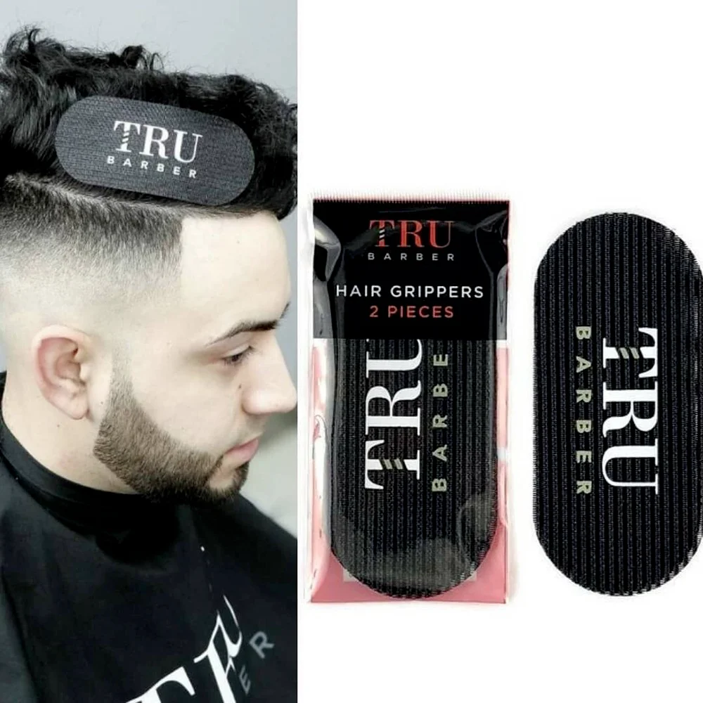 Hair Accessories 2Pcs Barber Hair Sticker Gripper Tape Holder Hairpin Salon Styling Tools