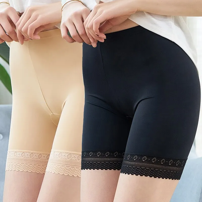 High Waist Panties High Waist Underwear Lace Panties Seamless Panties Safety Shorts High Waist Shorts