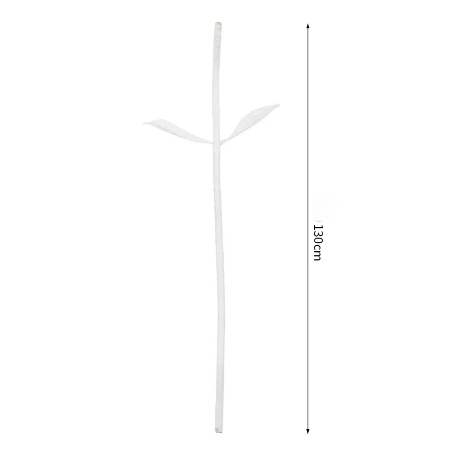 1.3m White Pole