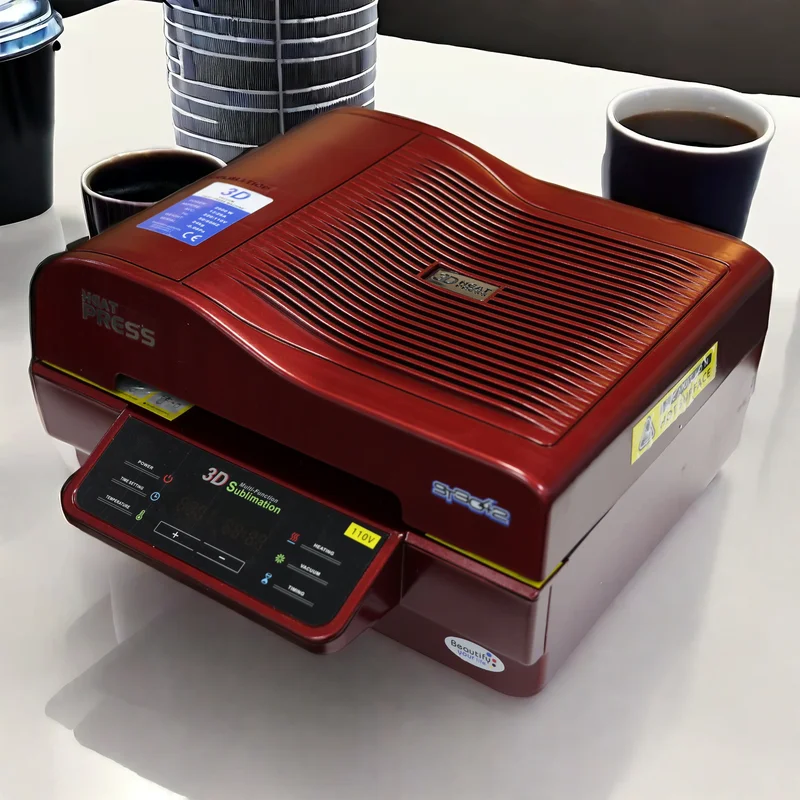 昇華熱プレス機,ST-3042, 3D,真空昇華 昇華熱プレス機,ST-3042, 3D