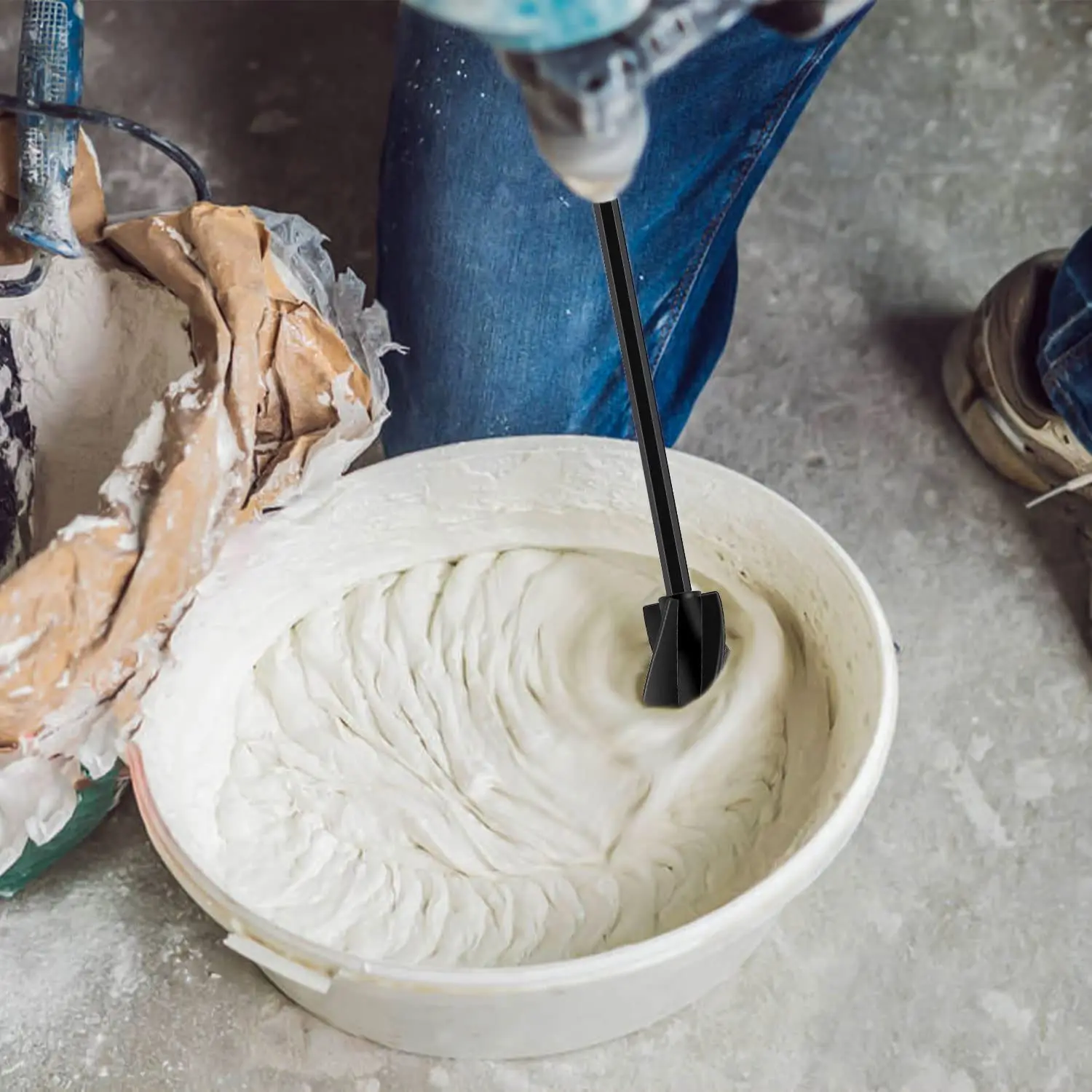 PaintCeramicGlazeStirringRodMixEpoxyMoldToolsResinMixer