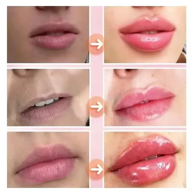 Instant Lip Plumping Gloss Reduce Fine Lines Plumper Serum Exfoliating Lasting Moisturizing Liquid Nourish Sexy Beauty Cosmetics
