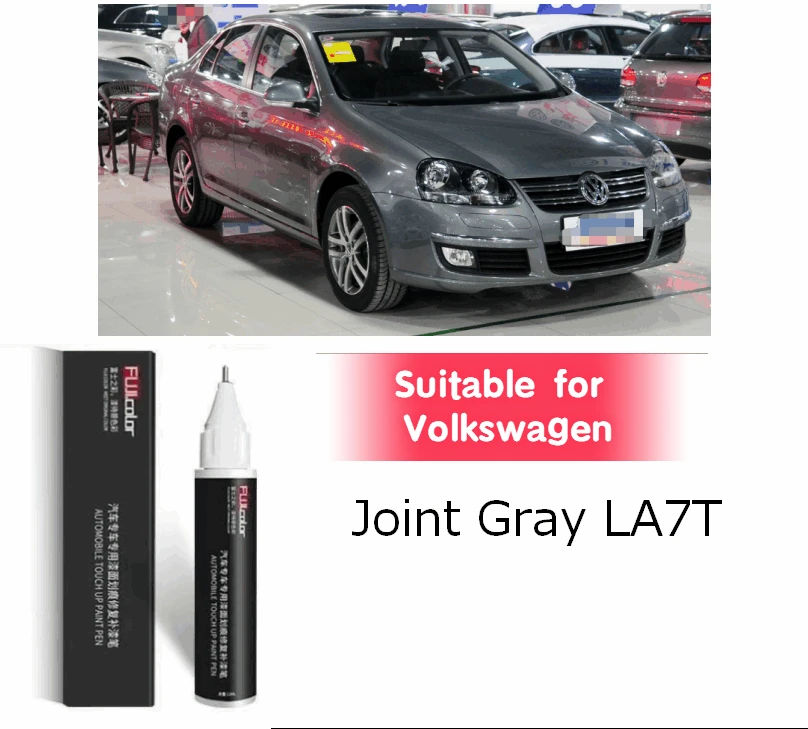 Adatto Per Faw Volkswagen Paint Fixer Touch-Up Pen Combinato Grigio La7T Grigio Lp7R Ld7X Ld7R B7W B7Q Ld7 La7C B7R Riparazione Auto