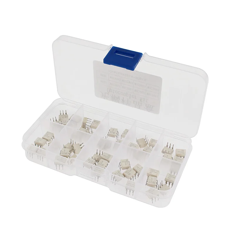 50pcs/lot 4n25 4n35 Moc3021 Moc3022 Moc3023 Moc3041 Moc3043 Moc3052 ...