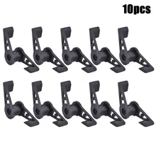 

10pcs 360 Degree Plant Branch Benders Adjustable Plant Supports Fixed Clips Black ABS Garden Supplies Plant Bender Holder Tools