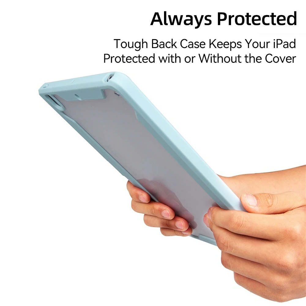 para Ipad Case de Teclado para Ipad Mini 9.7 5th 6th 10.2 7th 8th 9th 3rd 4th 5th 10.5 10.9 Pro 11 ar Separação Magnética Capa - Imagem 2
