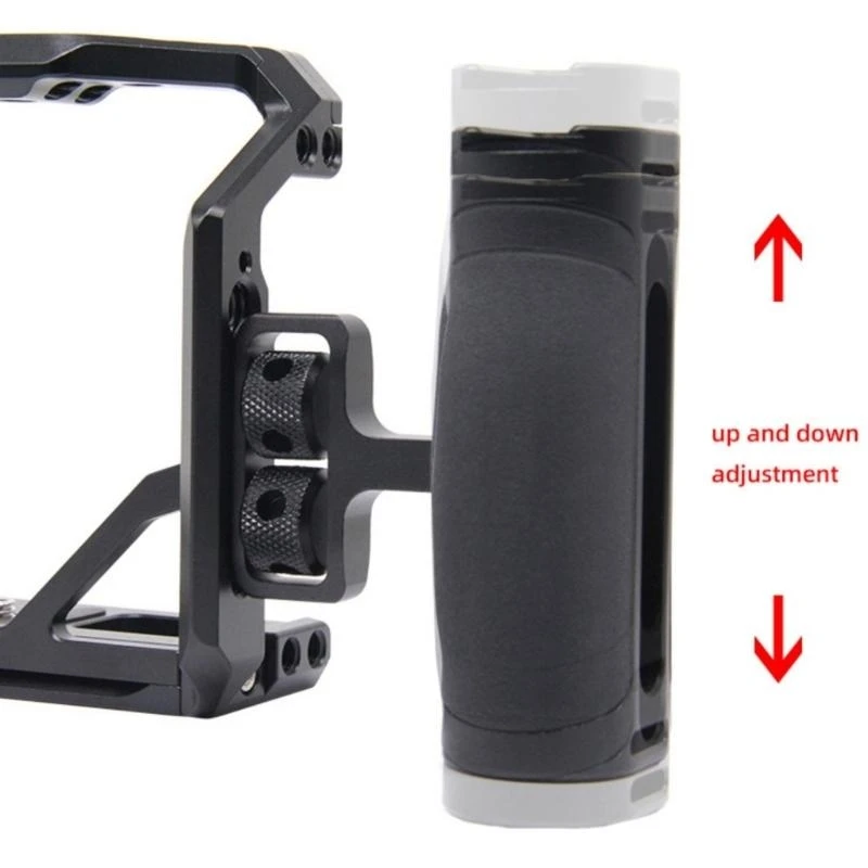 Mini Side Handle Camera Hand Grip Stabilizers For DSLR Mirrorless Video Cameras With Cold Shoe Mount 1/4-20 Screws Mount D2RC