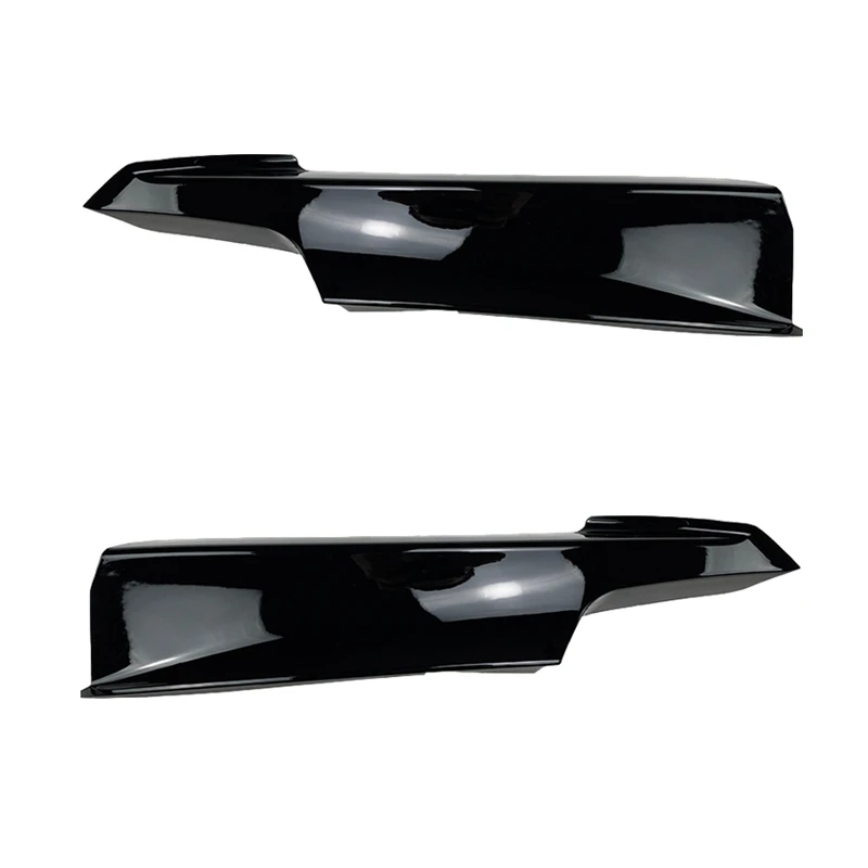 자동차 앞 범퍼 스플리터 스포일러 키트, 안개등 커버, BMW F30 F35 M 팩 320I 325I 2013-2019, 4 개