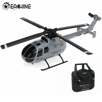 Eachine E120 2.4G 4CH 6-Axis Gyro Optical Flow Localization Flybarless BO-105 Scale RC Helicopter RTF