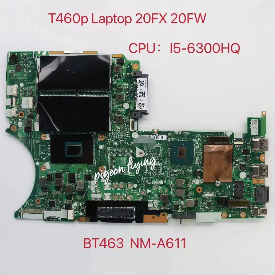 

Материнская плата для ноутбука Thinkpad T460P CPU:i5-6300HQ UAM NM-A611 FRU 01HX098 01AV993 01YR861 01AV992 01HX096 01YR865 01HY600