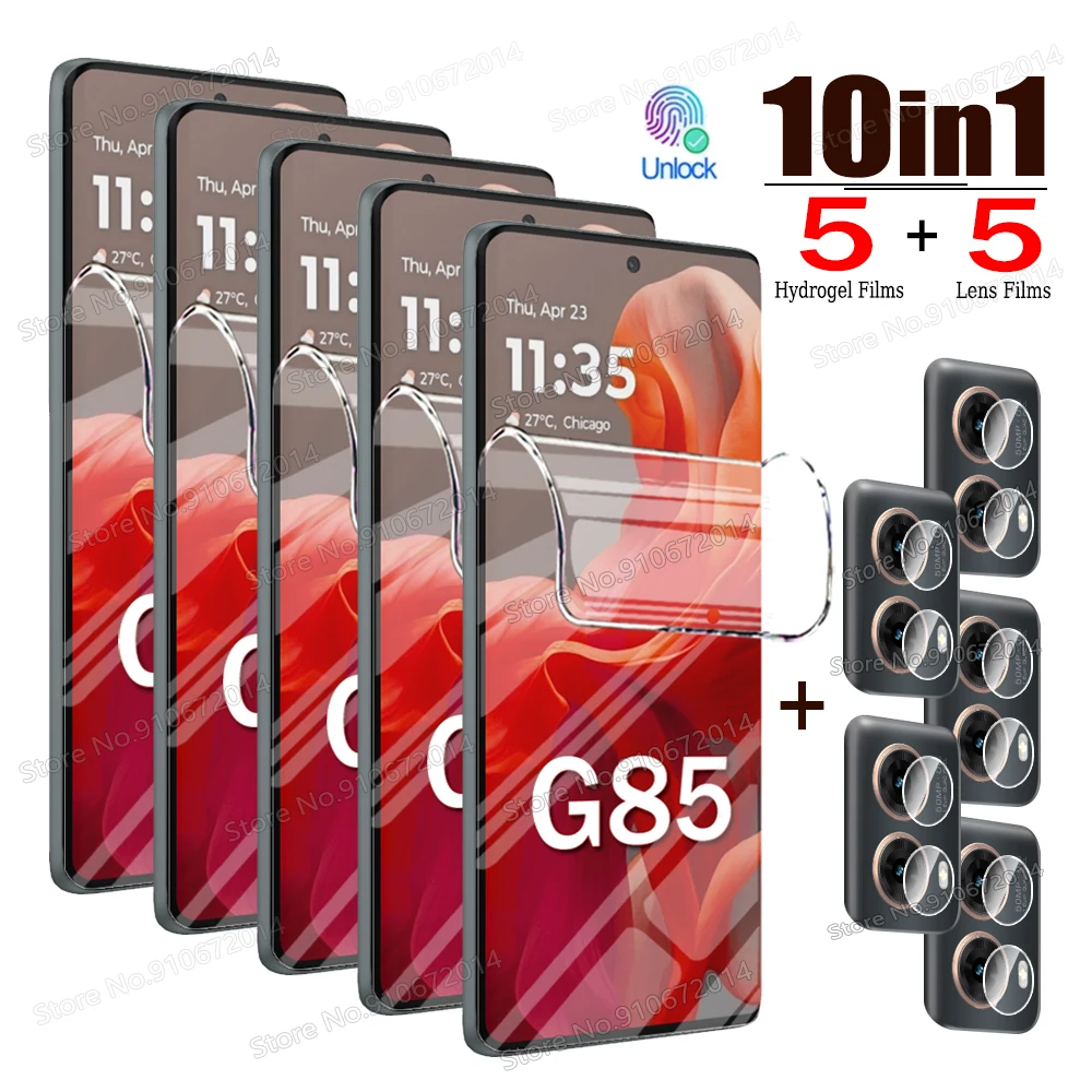 10-in-1 Slim Hydrogel Screen and Lens Protector