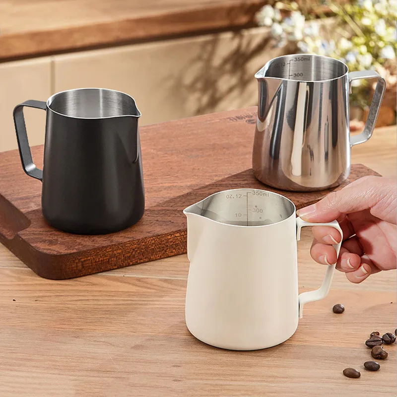 https://ae01.alicdn.com/kf/S0ef805a458b94aeb9e60e39772c17bb7X/304-Stainless-Steel-Coffee-Milk-Frother-Jug-With-Scale-Cafe-Barista-Professional-Steam-Espresso-Coffee-Latte.jpg