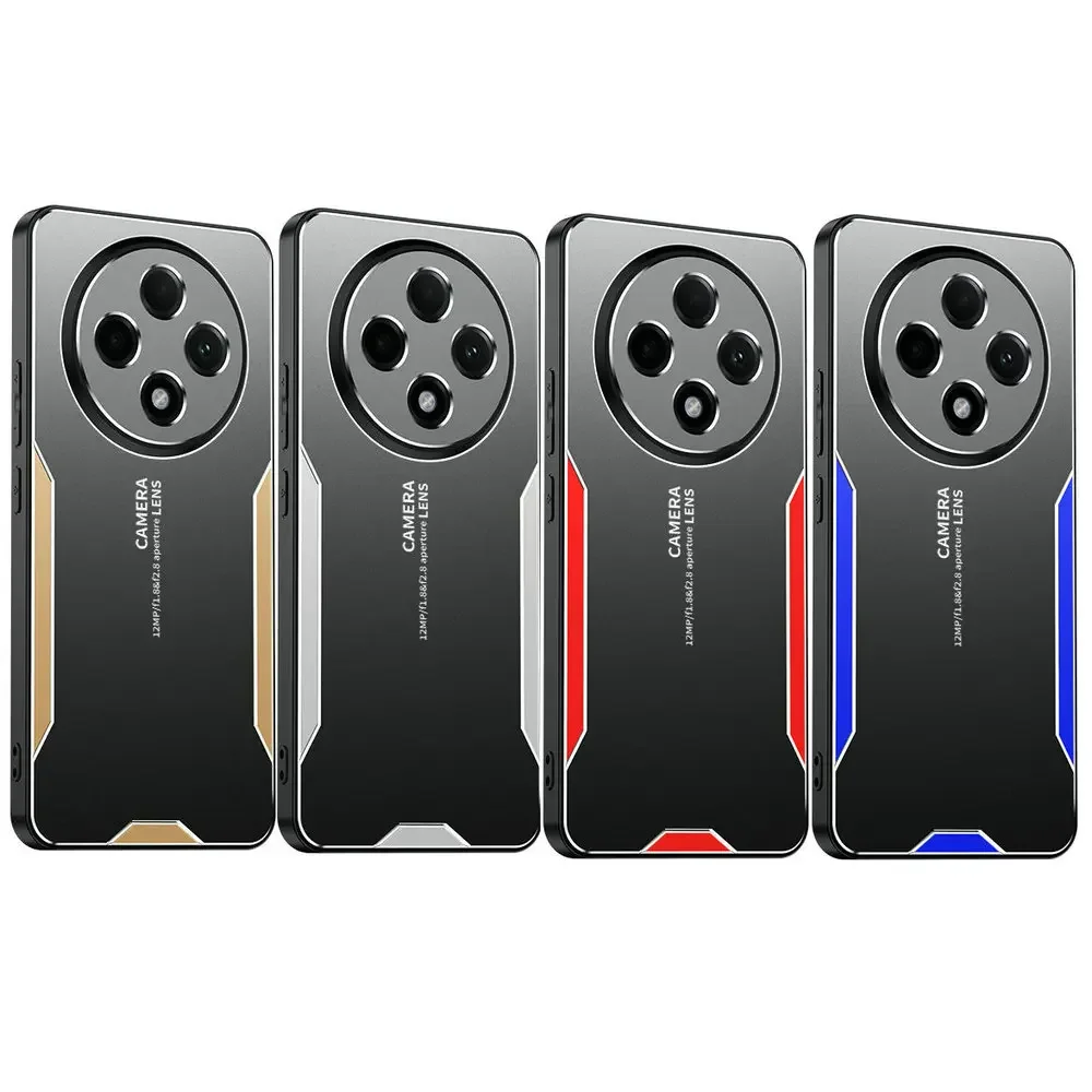 Luxury Aluminum Alloy Metal Shockproof Bumper Protect Back Cover