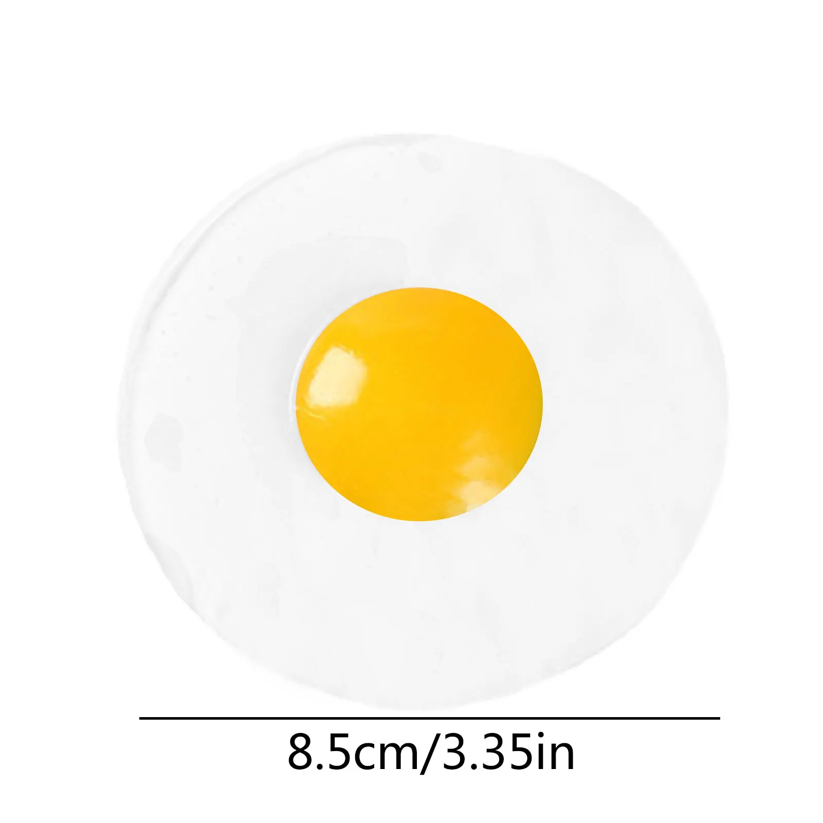 New Sticky TPR Rubber Eggs Squeeze Kitchen Food Toy Pretend Play Cooking Fried Egg Omelette Gags Joke Kids Relieve Stress Toys 6