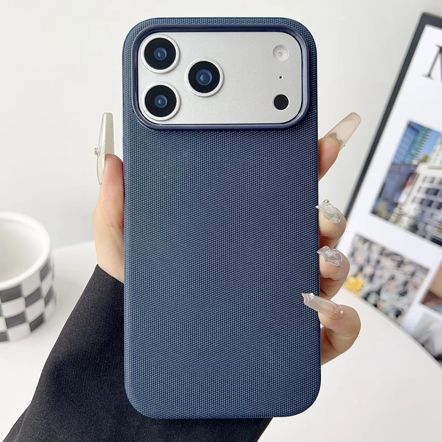 High Quality Original Technology Woven Case For IPhone 16 17 15 14 13 Pro Max 17 Air Official For Magsafe Magnetic Protect Cover