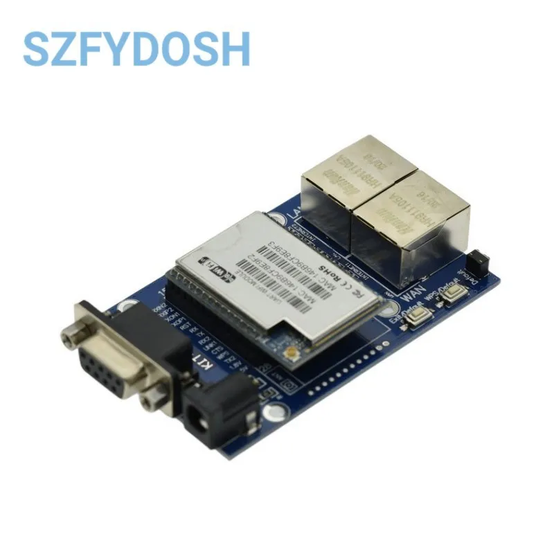 Módulo HLK-RM04 Para Convertir UART/Serial A Ethernet Y WiFi (AP/LAN/WAN) - Genérico