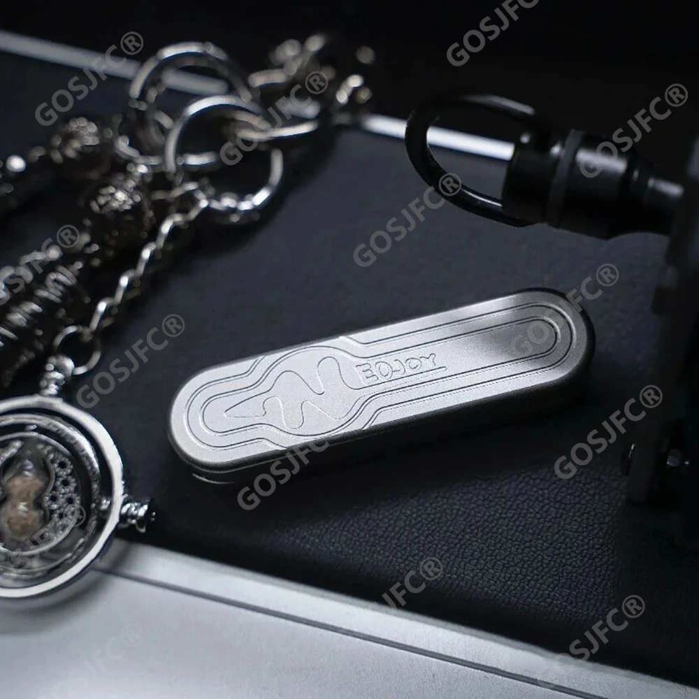 네오조이 EDC 스파이시 글루텐 피젯 슬라이더 스트레스 해소 장난감 PEI 스테인리스 스틸 푸시 슬라이더 오리지널 디자인 불안 완화 기기
