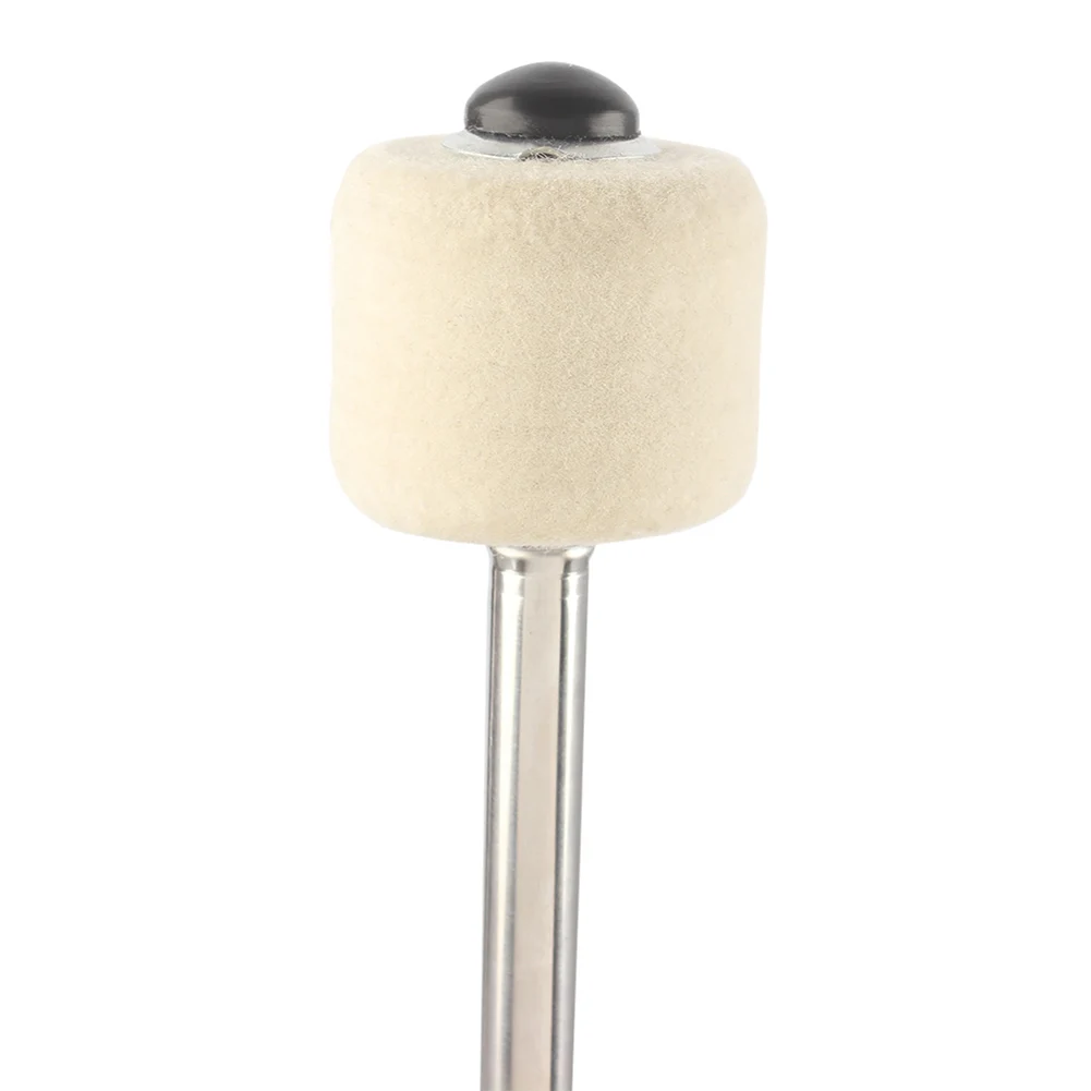 Bass Drum Mallet Professionelle Marschieren Bass Filz Kopf Drumsticks mit Hängenden Seil Pauken Metall Drum Sticks Musikinstrument – Detail 19