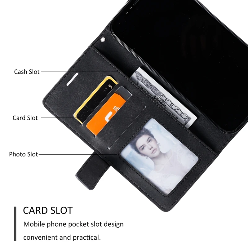 S24 FE Case For Coque Samsung Galaxy S24 FE Cover Flip Wallet Leather Case for Fundas Samsung S 24FE S24FE SM-S721B Phone Cases 5