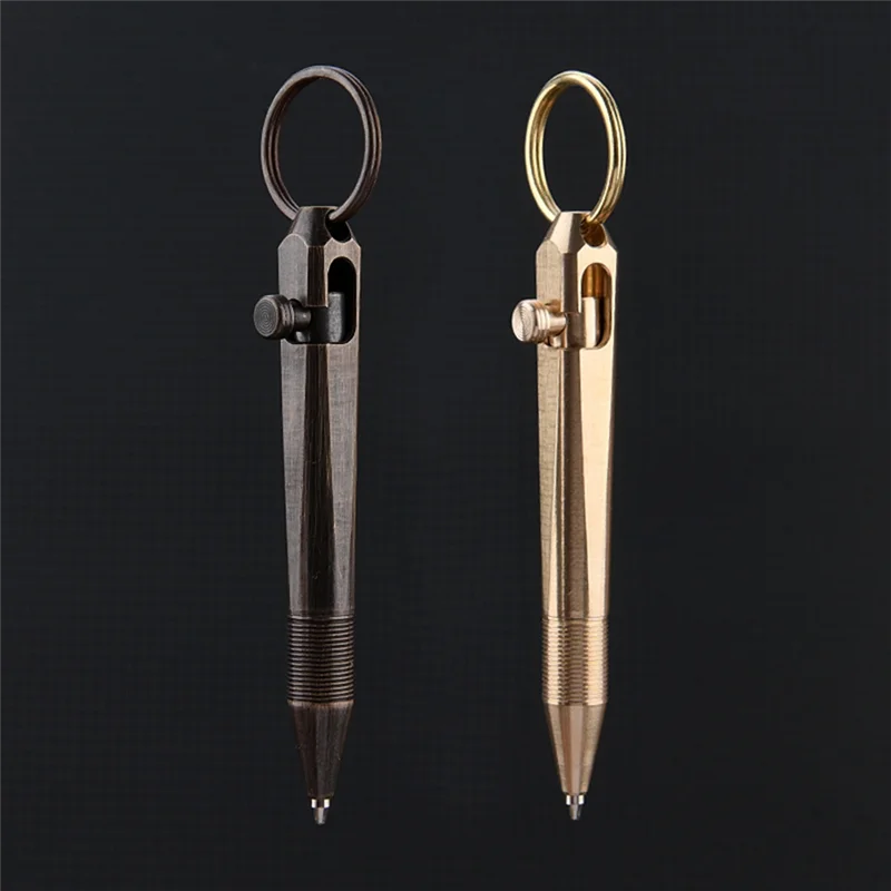 HJ-브라스 롤러볼 펜 0.5Mm 파인 포인트 교체용 리필로 부드러운 필기를 제공하며, 저널링 및 사무용으로 이상적입니다.