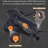 7304 500W Electric Eccentric Sander 6 Gears Speed Adjustment 6 Inch 150mm Wood Sanding Processing Car Polishing Machine 3