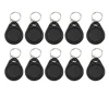 10pcs 125KHz T5577 Keyfobs Rewritable Duplicate Tag 5200 Proximity Copy Access Card ID Token Ring RFID Cloner Keychain 3