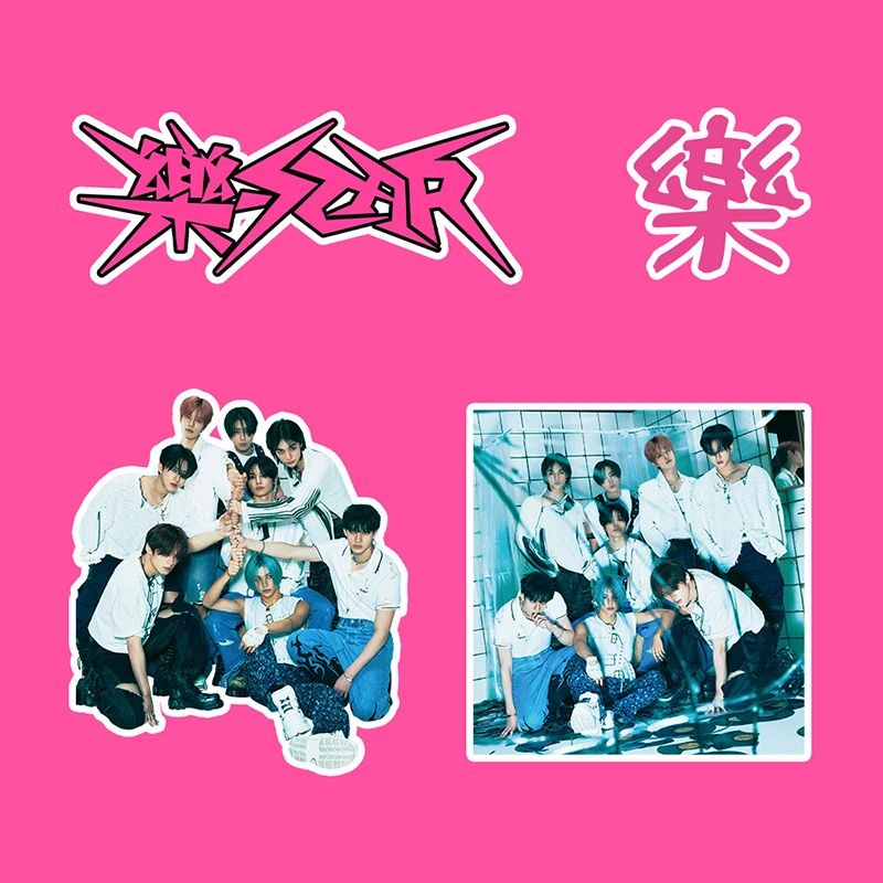 DraggmePartty 50Pcs/Set Kpop Stray Kids Stickers Album Sticker Oddinary  Waterproof Stickers 