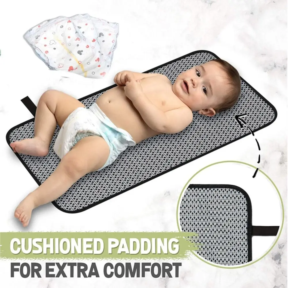 Professional Foldable Baby Changing Mat Waterproof Oxford Nappy Sheet Portable Durable Newborn Diaper Pad Outdoor