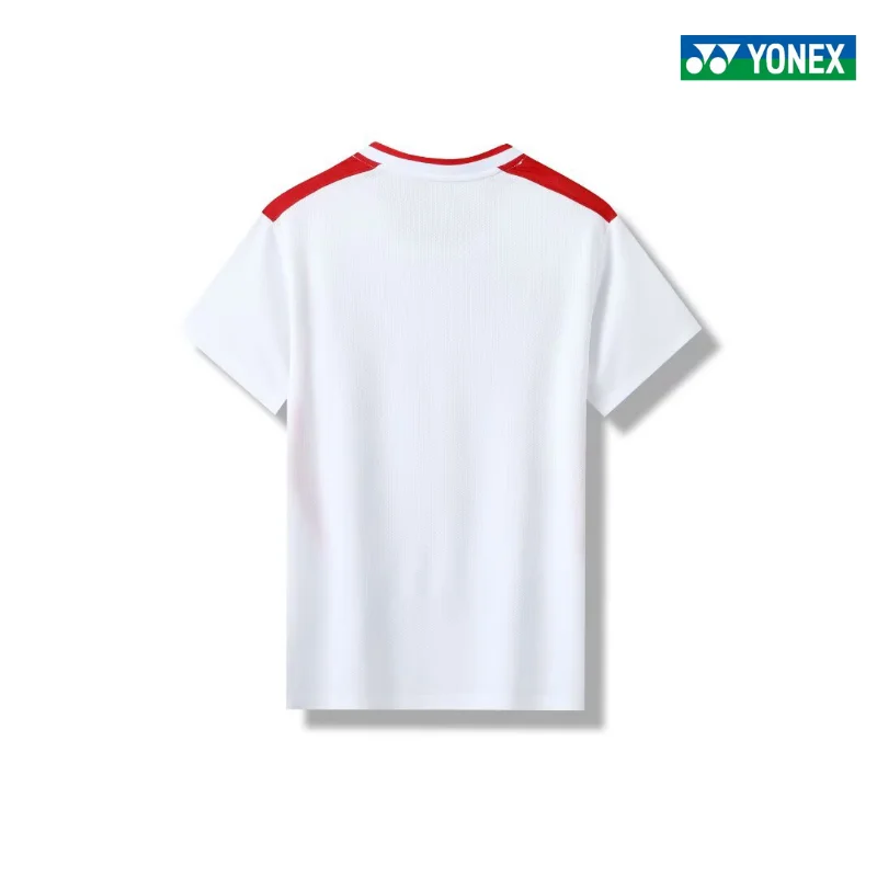 YONEX Badminton uniforms Short sleeve t shirt Sport T shirts with Short Sleeves Comfortable Breathable Sweat Absorb Quick Dry Top