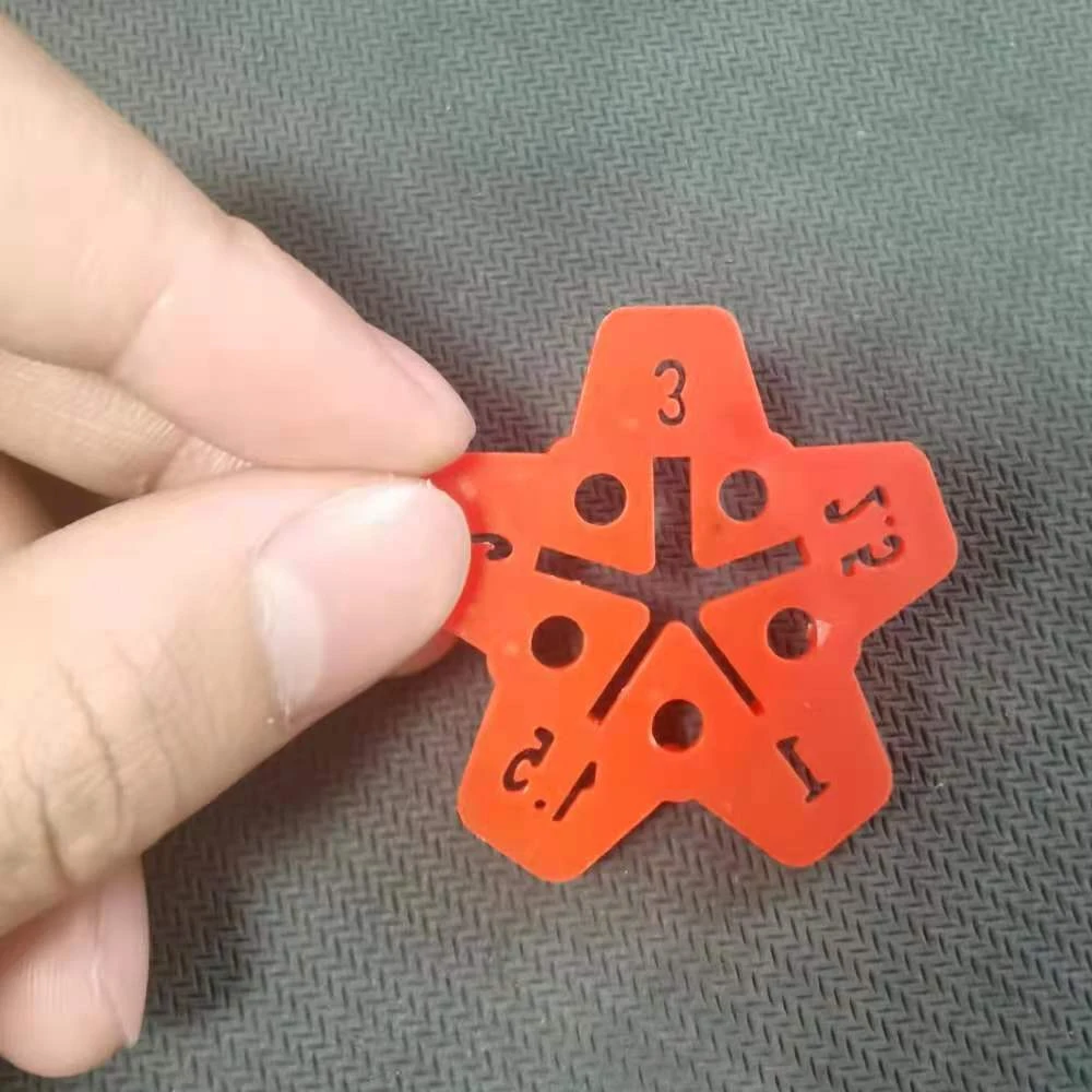 5in1 Reusable Tile Spacers Clips Wedge Plastic Shims Ceramic Leveling System 10-300Pcs
