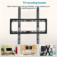 Universal  TV Wall Mount Bracket for Most 25-63 in LED Plasma TV Stand Holder Max VESA 400X400mm 50kg Space Saving Home Goodies - Image 4