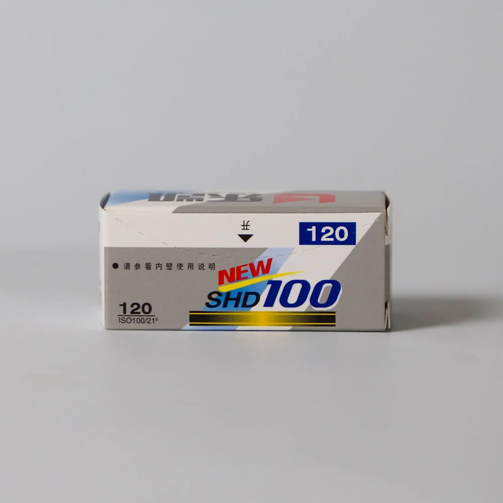 Description Picture 3 of item1/3/5/10 Rolls CHINA LUCKY 120 Black And White Film SHD100  ISO 100 Exposure For Kodak Fujifilm Camera（Expiration Date: 2026）